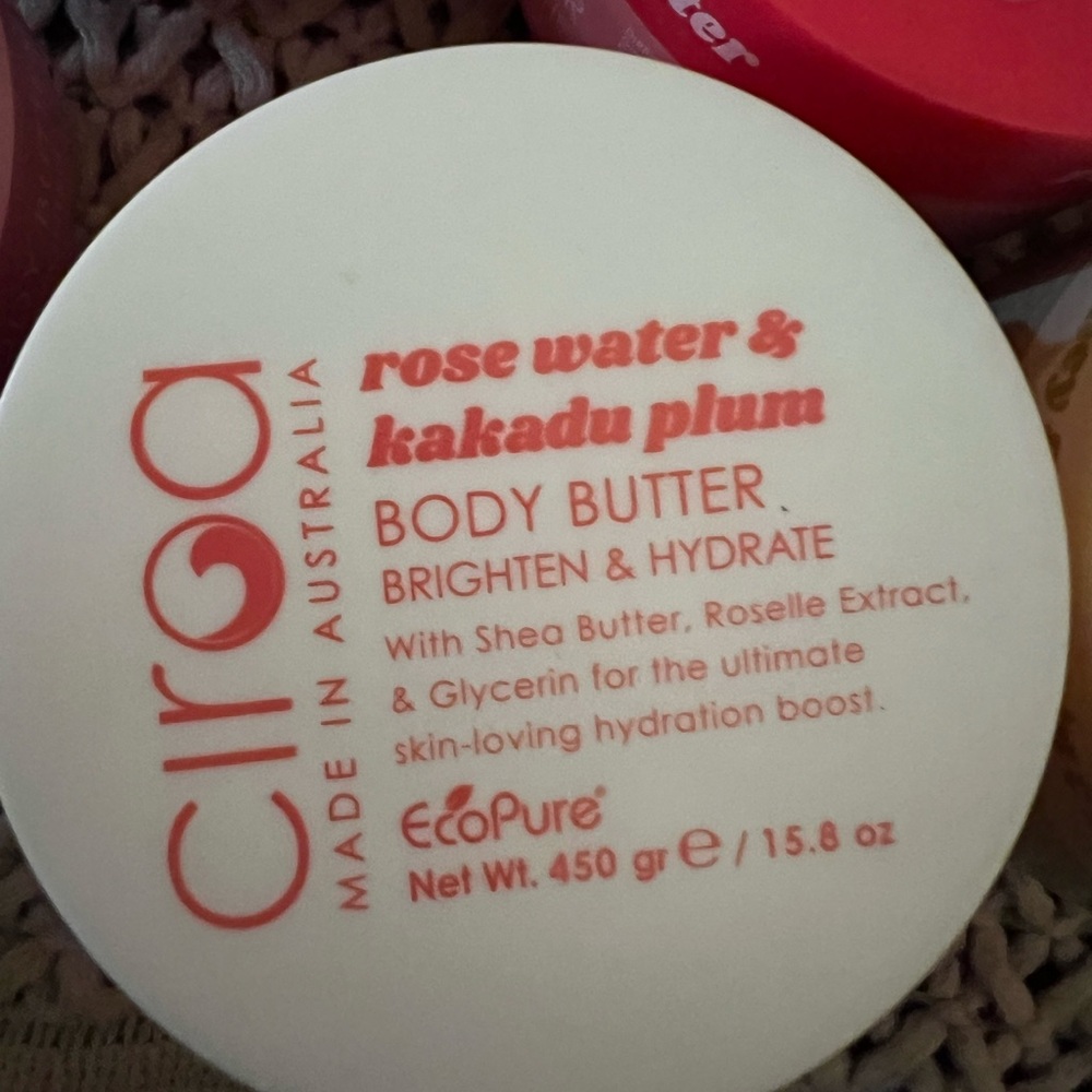 Ciroa Rose Water & Kakadu Plum Body Butter NEW UNOPENED - Picture 3 of 5